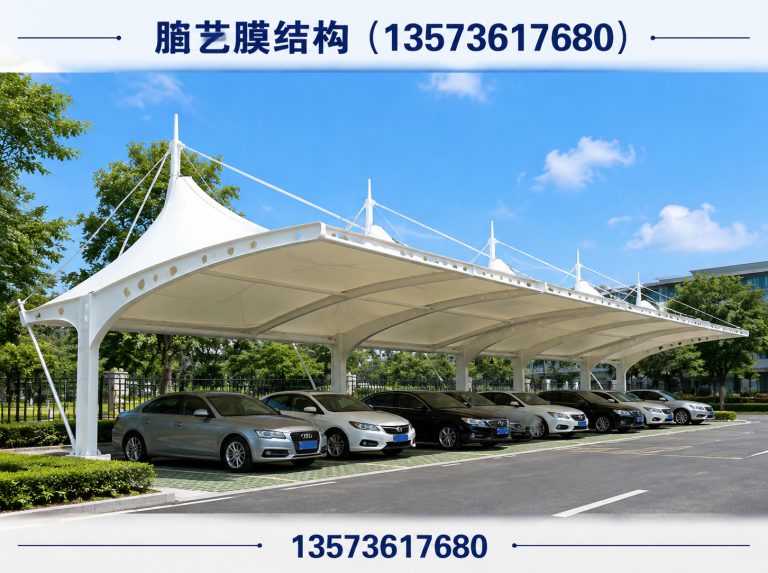 寿光市充电桩车棚展示图